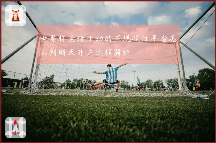 世界杯竞猜活动的正规投注平台怎么判断及开户流程解析